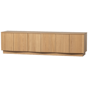 WOOOD TV stolek ZUMA hnědý 200 cm