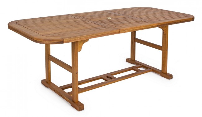 BIZZOTTO Rozkládací zahradní stůl NOEMI 150-200 cm