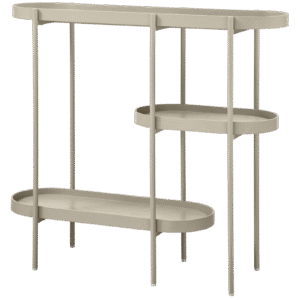 WOOOD Odkládací stolek NOAN béžový