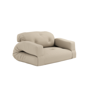 KARUP DESIGN Rozkládací zahradní pohovka HIPPO béžová