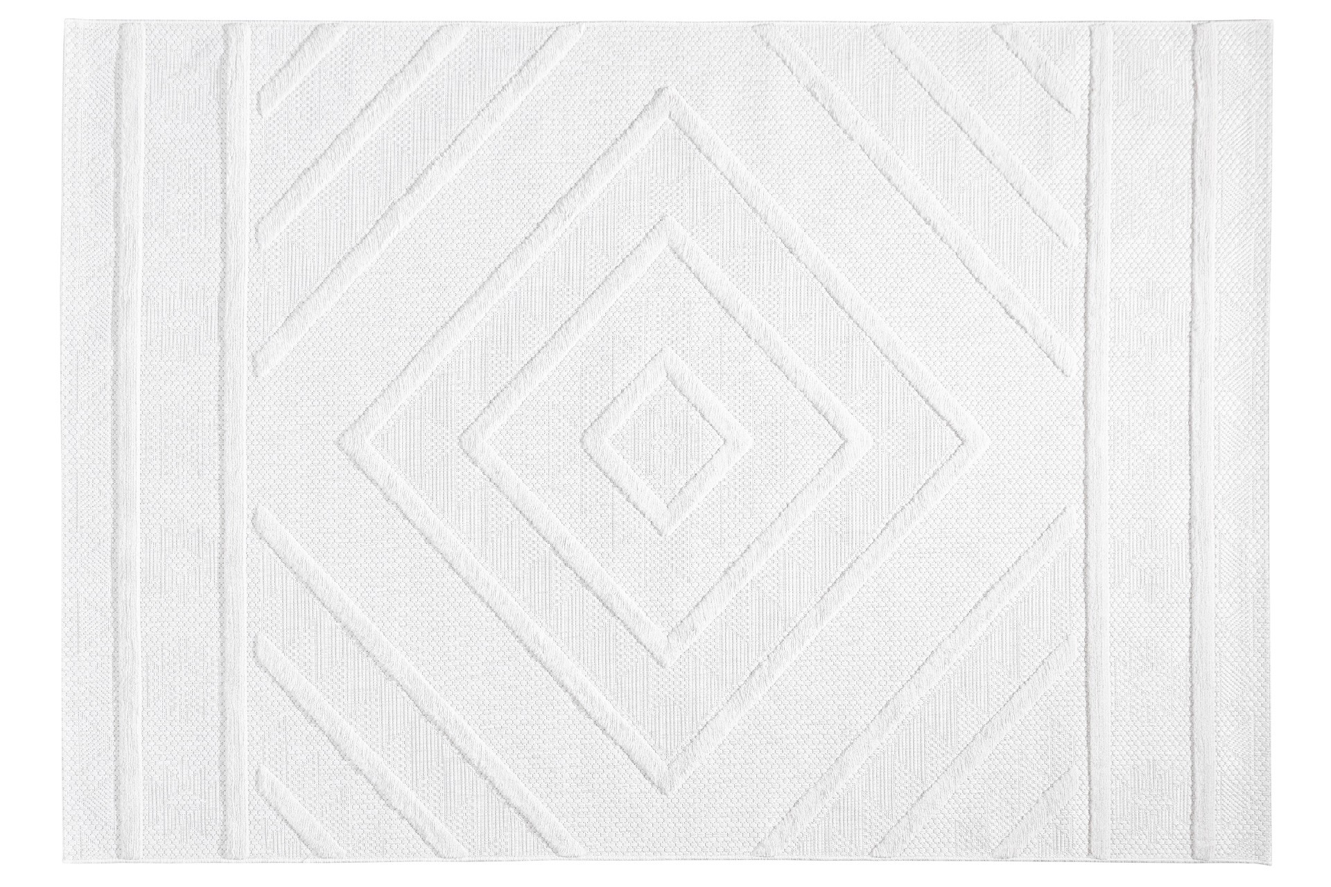 CONCEPTUM HYPNOSE Koberec SILVA bílý 120x180cm čtverce